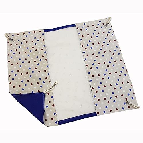 ラ*ビ様 フェレット用ハンモック約45×45cm オリジナルネット ハンモック (涼しいフェレット用ハンモック) 夏に