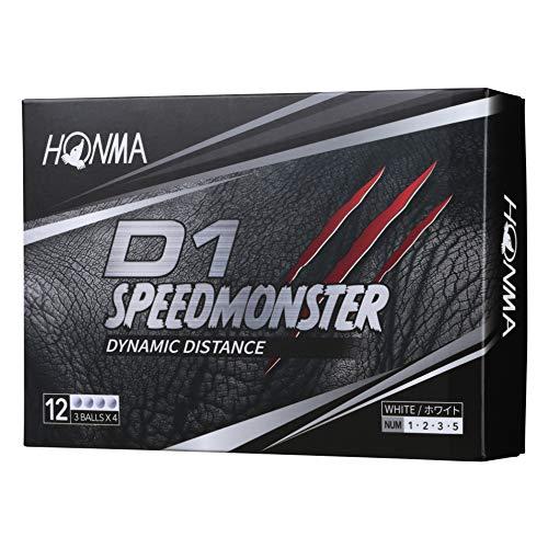 本間ゴルフ HONMA ゴルフボール D1 SPEED MONSTER スピードモンスター
