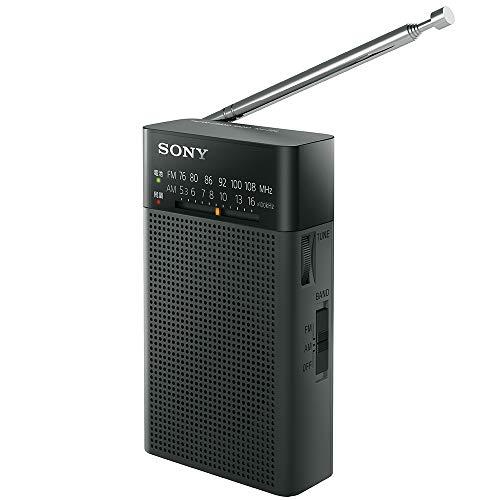 ソニー ハンディーポータブルラジオ ICF-P26 : FM/AM/ワイドFM対応 縦