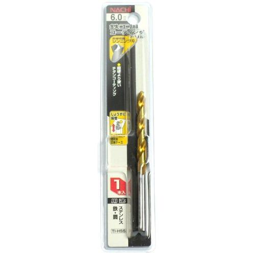 ナチ(NACHI) 鉄工用コーティングドリル 1本入り 6.0ミリ : べるおさ