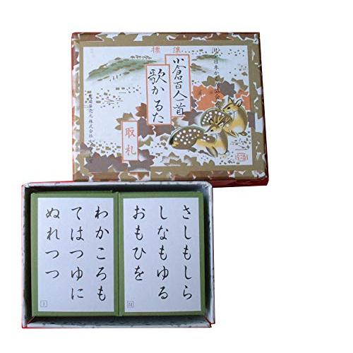 小倉百人一首 歌かるた 標準取札・読札 組 : べるおさ本舗