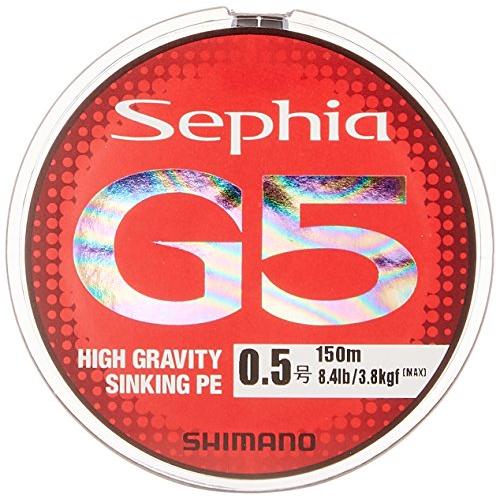 シマノ(SHIMANO) PEライン セフィア G5 150m 0.8号 マルチカラー PL