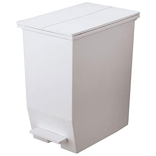 おんせん専用② リス HOME&HOME 棚下で使える ペダルダストボックス 45L グレー 日本製