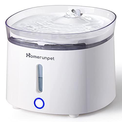 Homerunpet スマートペット用自動給水器 ワイヤレスポンプ 大容量2L