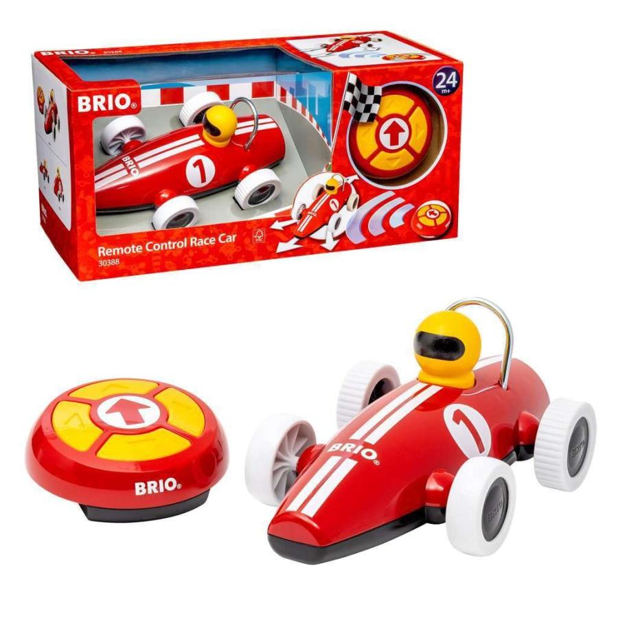 BRIO 木製レール 知育玩具 R/C レーシングカー 対象年齢2歳~ 30388