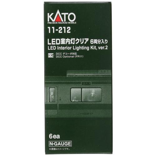 Nゲージ LED室内灯クリア3箱セット KATO Nゲージ LED室内灯クリア 6両分入 11-212 鉄道模型用品 : べるお