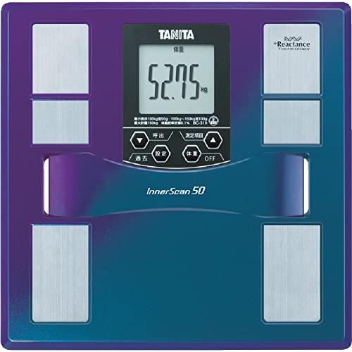 タニタ 体重 体組成計 50g 最薄 日本製 ブルー BC-310 BL : べるおさ