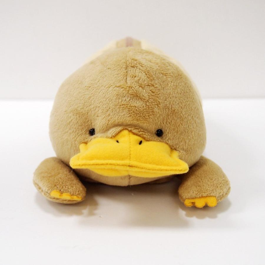 ウォンバットさんたちビッグペンケース カモノハシさん ぬいぐるみ