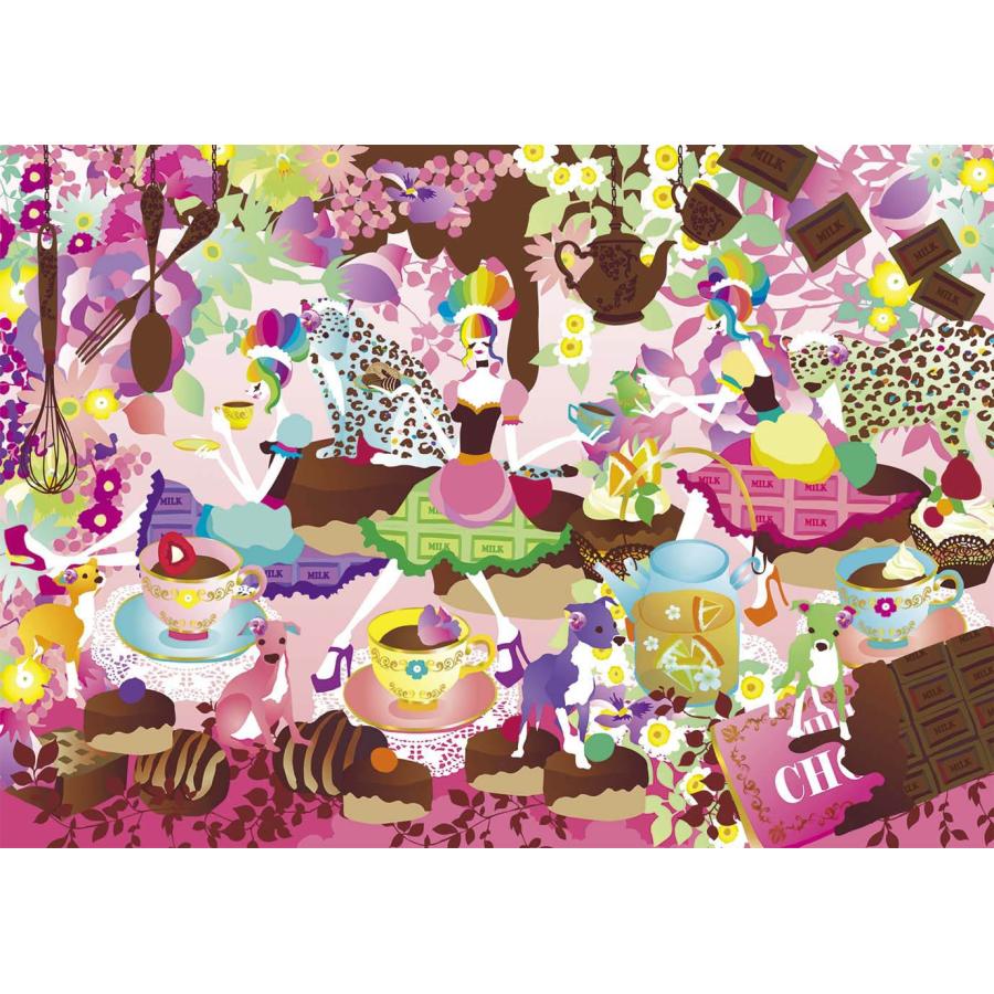 108ピース ジグソーパズル ホラグチカヨ 甘い香りに包まれて (18.2x25