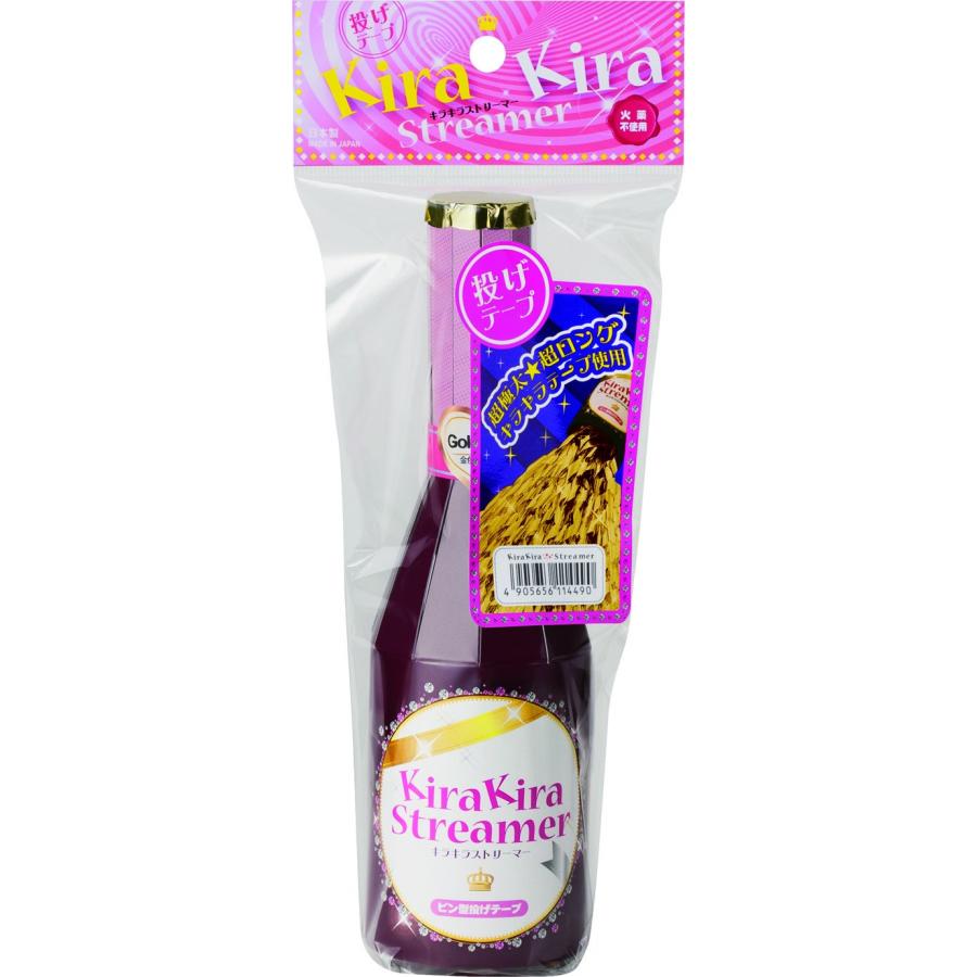 【特価商品】ゴールド シルバー　キラキラストリーマー 投げテープ フジカ　11本 フジカ キラキラストリーマー ゴールド 投げテープ : べるおさ本舗