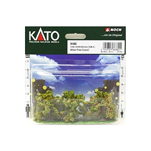 (未使用･未開封品)　KATO Nゲージ みかんの木40mm 3本入 24-083 ジオラマ用品 kmdlckf KATO Nゲージ みかんの木40mm 3本入 24-083 ジオラマ用品 : べるおさ