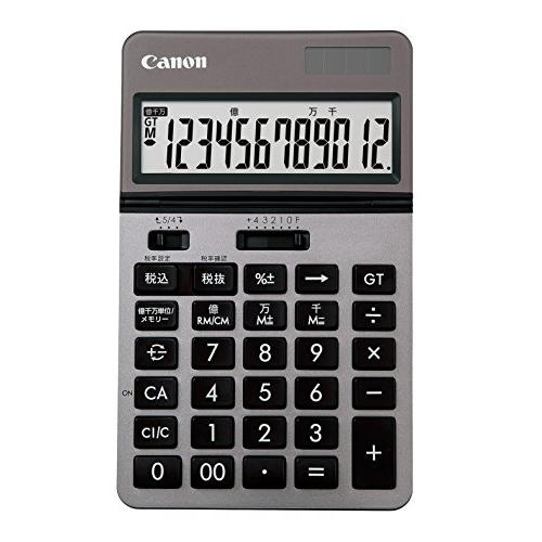 Canon 12桁 ビジネス向けKS-1220TU-SL SOB 見やすい大画面千万単位機能 