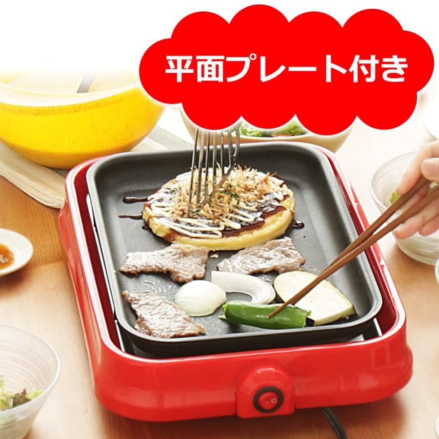 アイリスオーヤマ たこ焼き器 着脱式 2WAY (たこ焼きプレート 24穴