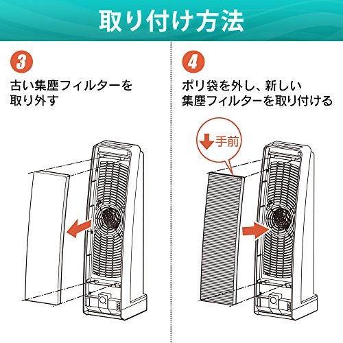 アイリスオーヤマ 花粉空気清浄機 集塵フィルター KFN-700HF : べるお