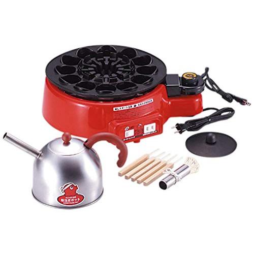 新品未使用　自動返し式たこ焼き器 たこ焼き工場トントン KS-2614 本体 日本製 自動たこ焼き器 たこ焼き工場 トントン : べるおさ本舗 - 通販