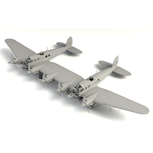 ICM 1/48 ハインケルHe111H-3 完成品 ICM ハインケル He111Z-1 ツヴィーリンク 1/48 エアクラフト