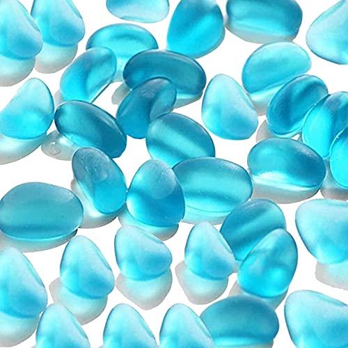 MoToNa アクアリウム 彩り石 水槽用飾り石 観賞 魚 ガラス クリスタル