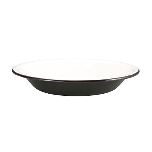 キャプテンスタッグ(CAPTAIN STAG) BBQ用 皿 ホーロー プレート 22cm