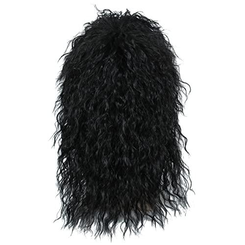 Linfairy Heavy Metal Rocker Black Adult Wig ヘビーメタルロッカーブラック大人ウィッグ サイズ |  | 03