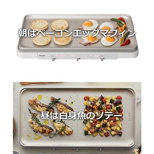パナソニック IHデイリーホットプレート ホワイト KZ-CX1-W : べ パナソニック IHデイリーホットプレート ホワイト KZ-CX1-W : べ