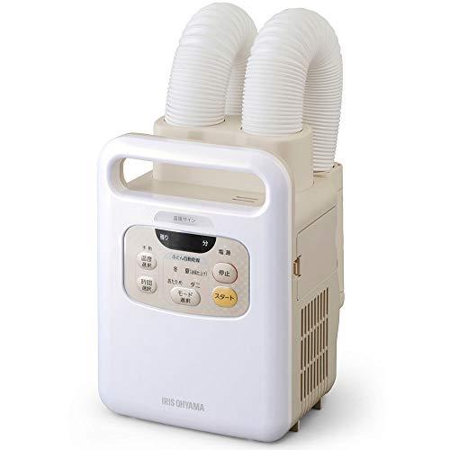 アイリスオーヤマ ふとん乾燥機 カラリエ ツインノズル KFK-W1-WP : べ