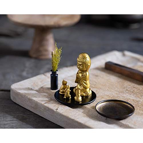 仏像 ペット ミニ観音菩薩 5.8cm（金色） ＿『動物守護・ペット供養