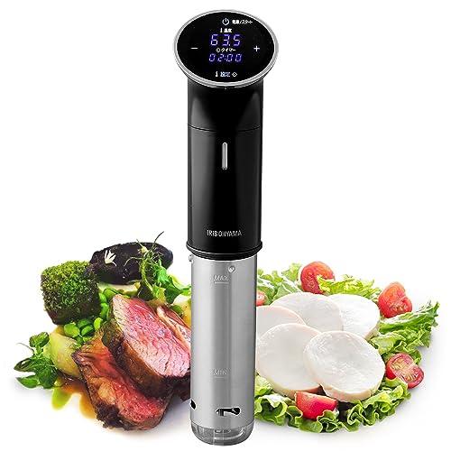【美品】アイリスオーヤマ 低温調理器 LTC-01 レンタル] アイリスオーヤマ 低温調理器 スロークッカー ブラック LTC