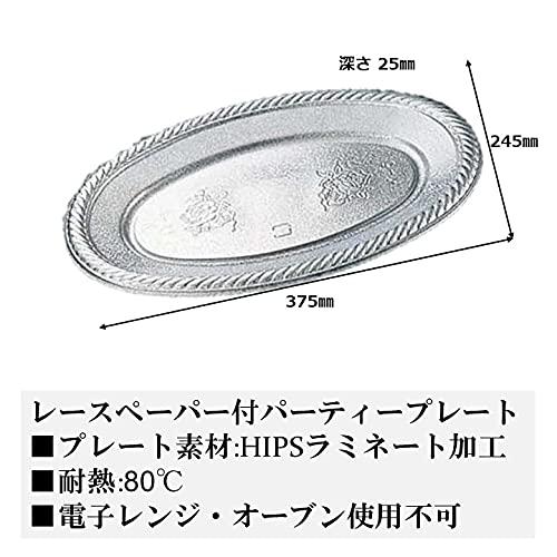 ニッチプラス(Niche Plus)日本製 使い捨て パーティープレート 中
