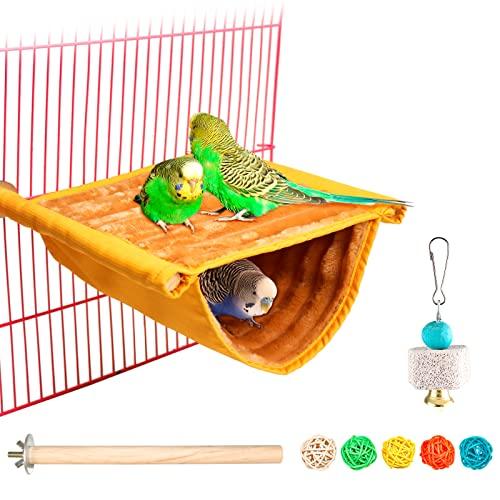 鳥たちの寝床 デグーハンモック暖かい小動物の家の巣 バードテント