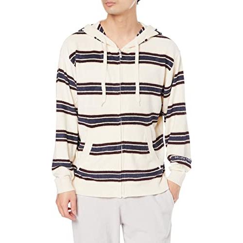 【新品未使用】piento pique ウォッシャブルスムーズィーボーダーパーカ ウォッシャブルスムーズィーボーダーパーカ(パーカ)｜ルーム