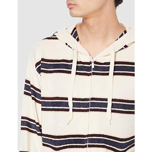 【新品未使用】piento pique ウォッシャブルスムーズィーボーダーパーカ ウォッシャブルスムーズィーボーダーパーカ(パーカ)｜ルーム