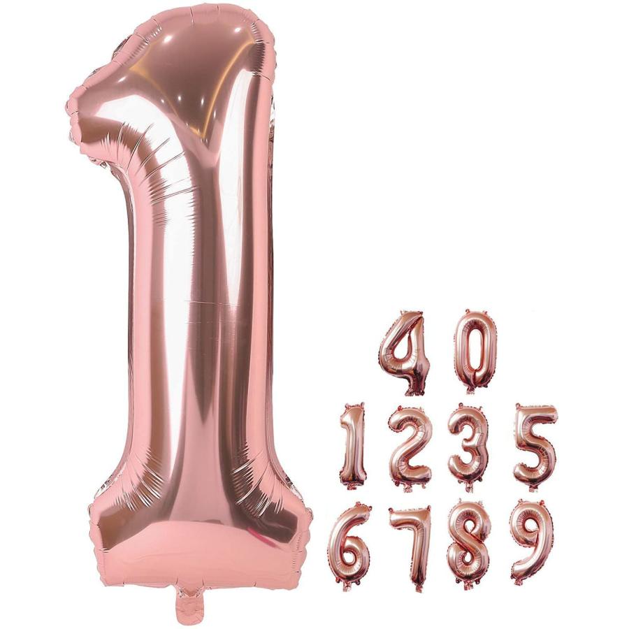 数字バルーン 40インチ 0-9 数字 バルーン 誕生日バルーン ナンバー
