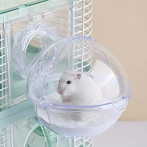 Emoi ハムスター トイレ砂浴び 大きめ ハムスターバスルーム ケージ外