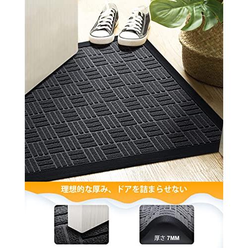 電気グルーヴ　ドアマット CLEKOD 玄関マット 屋外 室内 業務用 泥落とし マット 玄関まっ