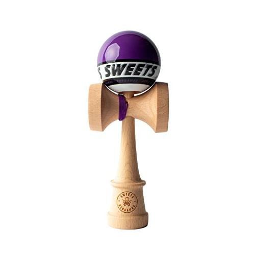 Sweets Kendamas けん玉 SWEETS STARTER パープル Sweets Kendamas けん玉 SWEETS STARTER パープル 16.8cm : べるおさ