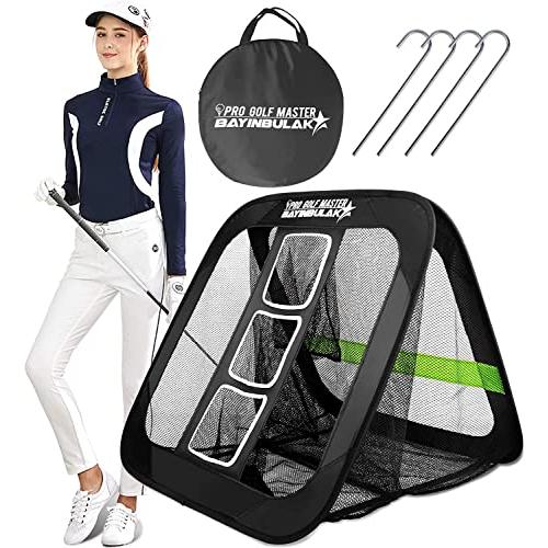 BAYINBULAK ゴルフ練習ネット ゴルフネット アプローチ練習器具 室内