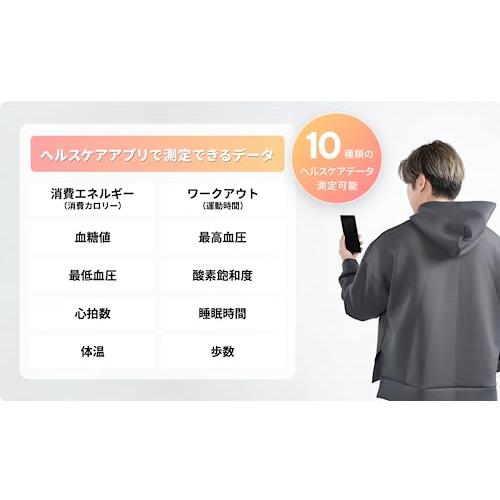 MIRROR FIT. スマート 体組成計 白 体重計 スマホ連動 ヘルスメーター