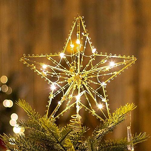 iikuru クリスマス ツリートップ スター クリスマスツリー 星