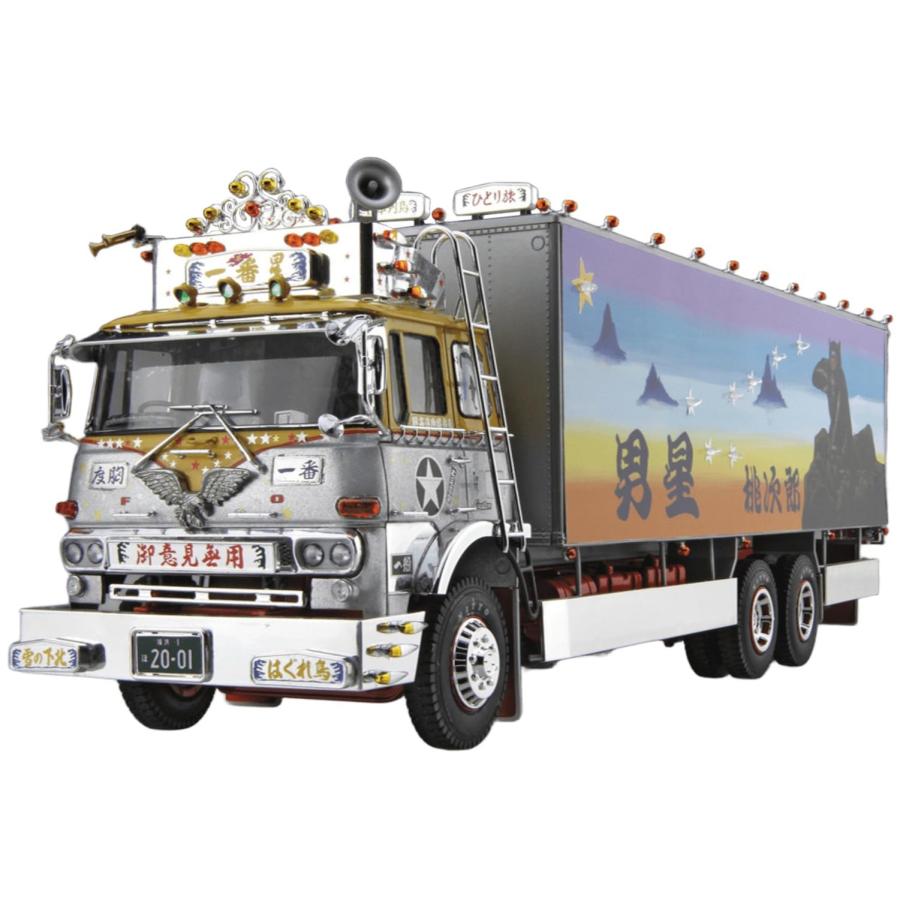 青島文化教材社 1/32 トラック野郎シリーズ No.1 一番星 御意見無用