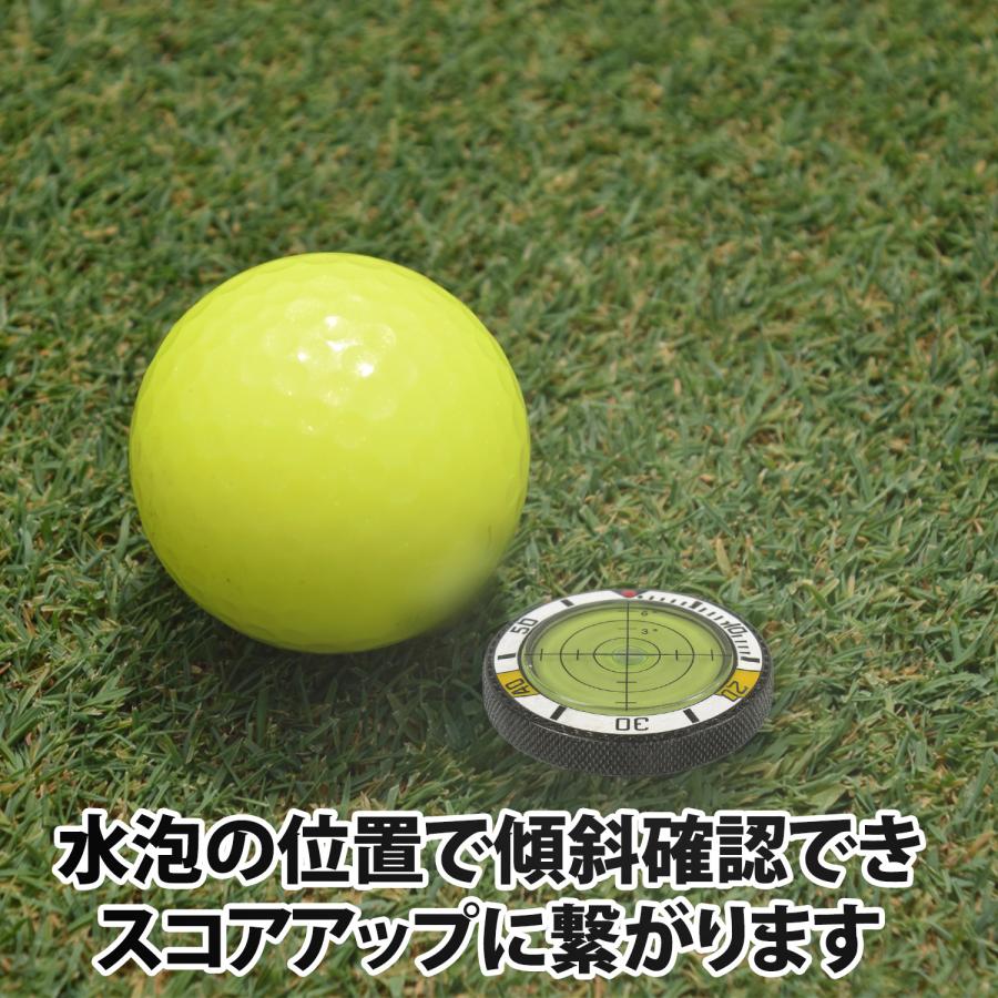 50%offクーポン有 ゴルフ ゴルフマーカー 1個 水平器マーカー グリーン