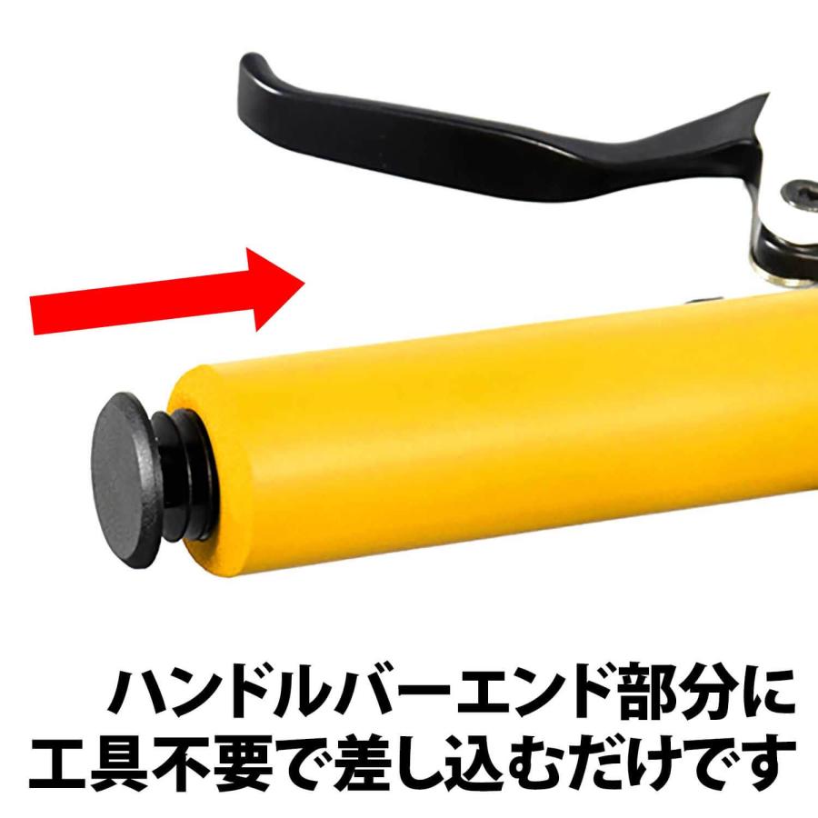 50%offクーポン有 自転車 ハンドル バーエンドキャップ 10個セット 黒