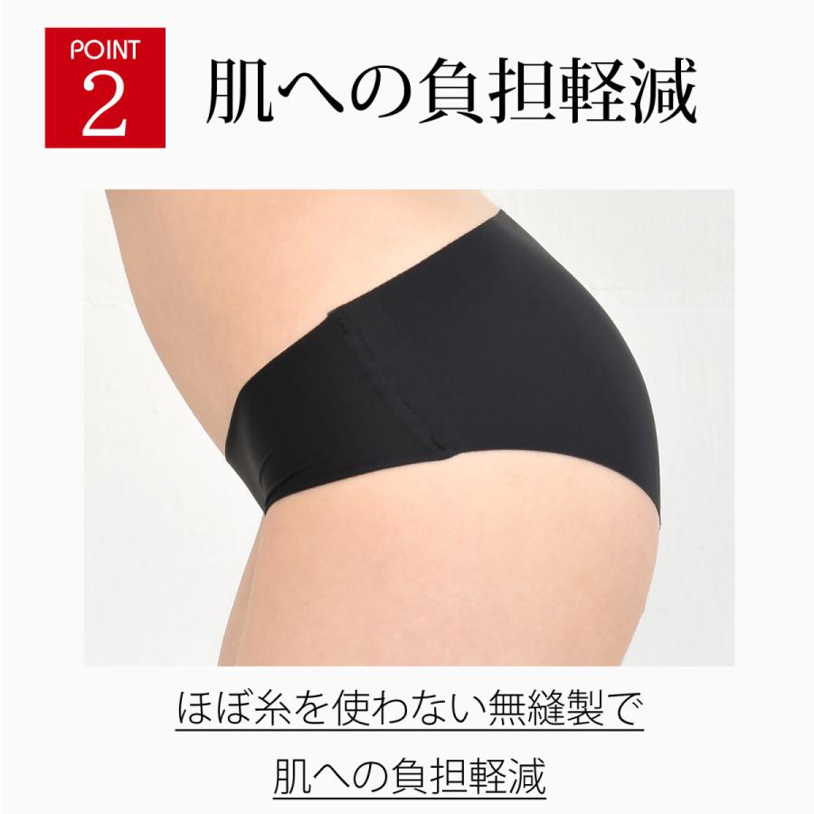 シームレスショーツ  10枚セット 福袋 シームレス ショーツ セット tバック シンプル下着 無縫製 伸縮性 女性 無地 パンツ レディース 衣類 |  | 04