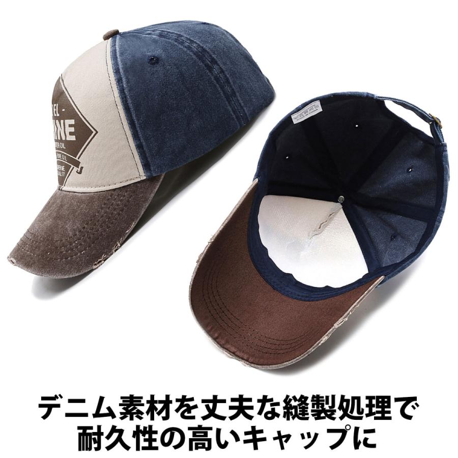 帽子 キャップ メンズ レディース キャップ ヴィンテージ デニム 帽子 ワークキャップ UVカット  スポーツ カジュアル  おしゃれ 快適 カジュアル |  | 09