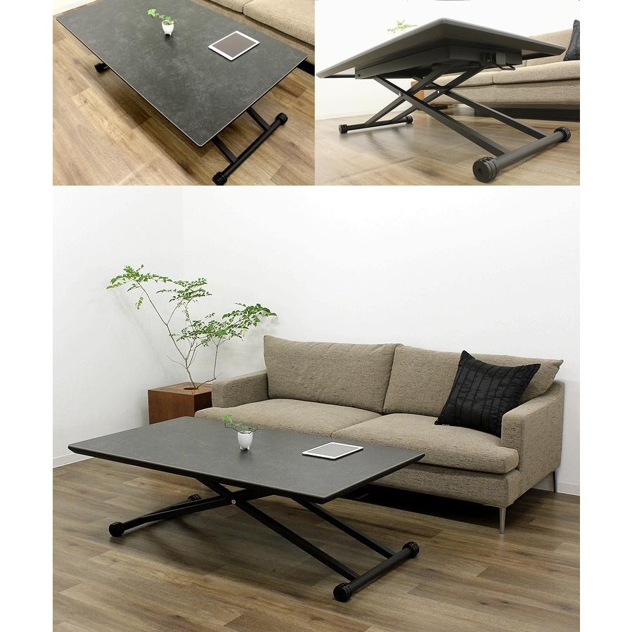 昇降テーブル センターテーブル リビングテーブル フロアーテーブル