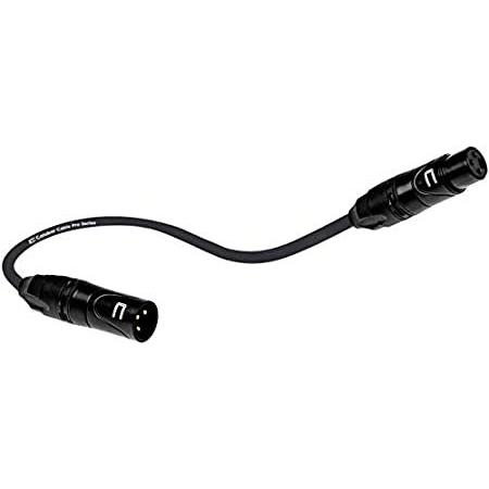 Balanced XLR Cable Male to Female - 3 Feet Black - Pro 3-Pin Microphone Con(並行輸入品) アナログミキサー
