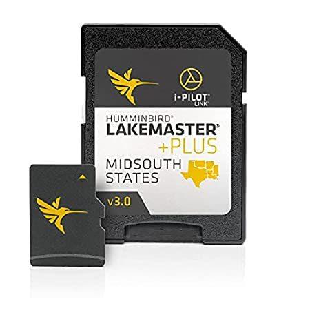 Humminbird 600009-8 LakeMaster Midsouth States Plus V3 Digital GPS Maps Mic(並行輸入品) 航海計器