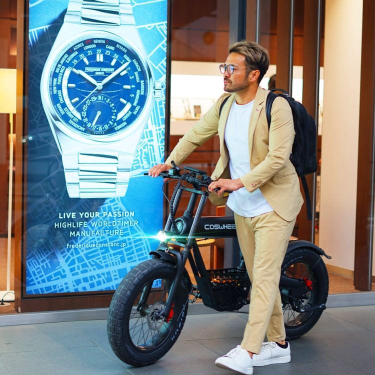 電動アシスト自転車] 2025年モデル COSWHEEL MIRAI COMFORT スカイ
