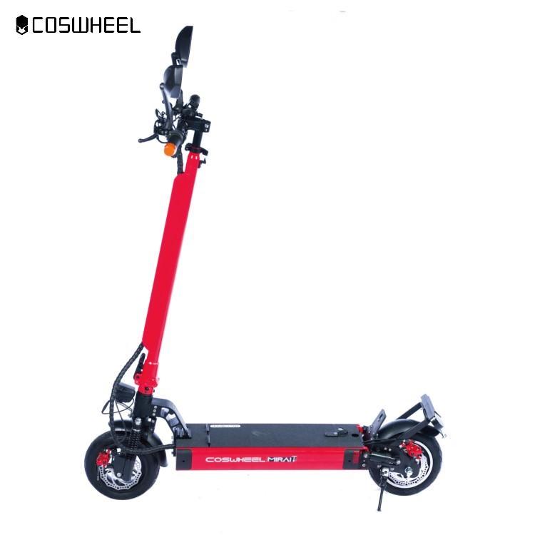 COSWHEEL MIRAI T 電動スクーター 原付] 電動キックボード COSWHEEL MIRAI T カーマインレッド