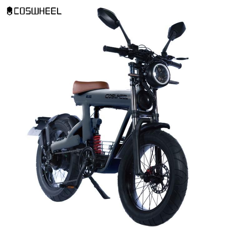 原付二種] フル電動 COSWHEEL MIRAI ピュアホワイト｜コスウェル 電動