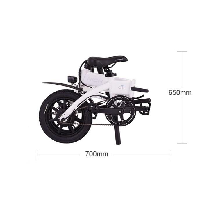 電動アシスト自転車] RICHBIT CITY ASSIST(シティブラック